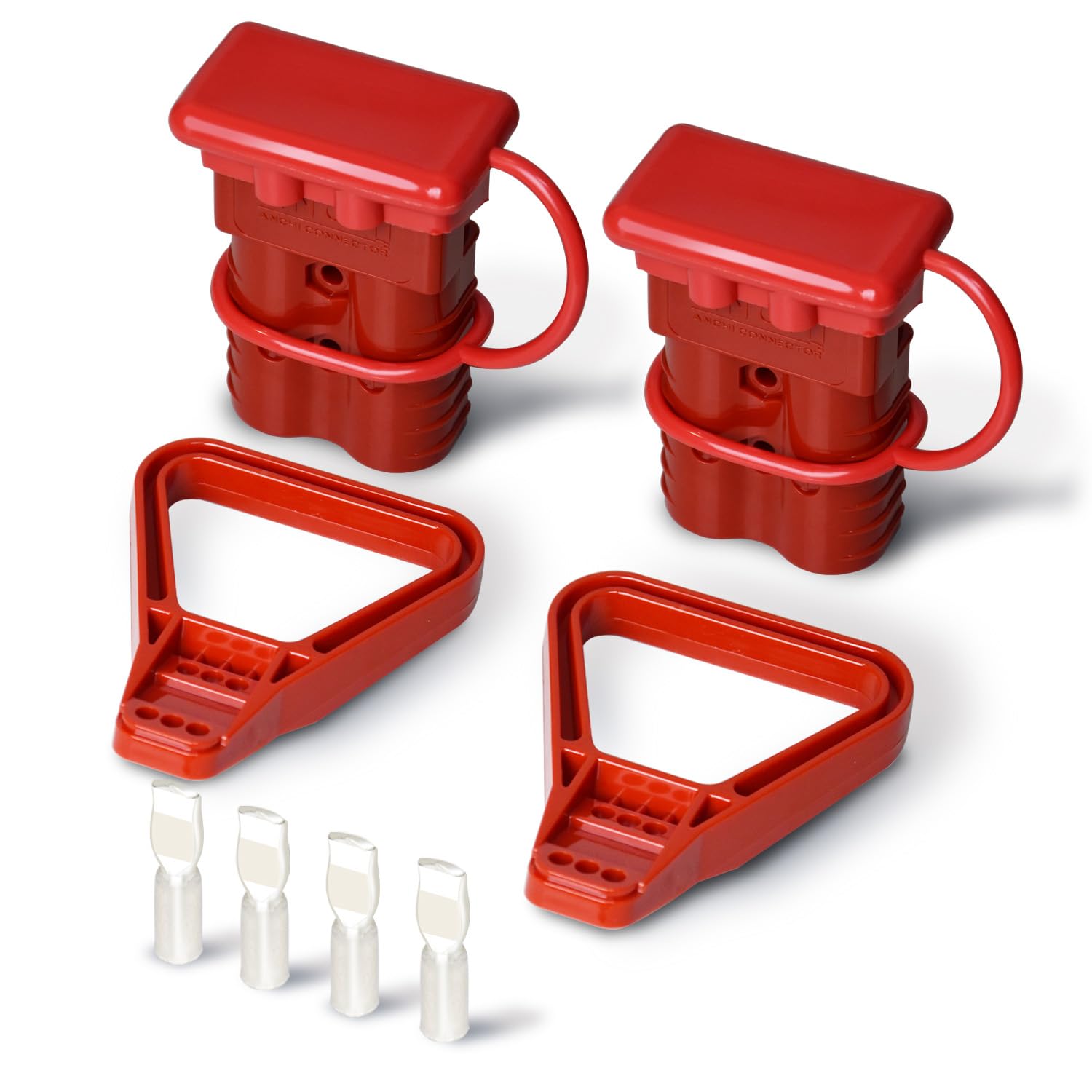 Lot De 2 Connecteurs Rapides Pour Batterie - Déconnexion Rapide - Neuf - EAN 7326173703702