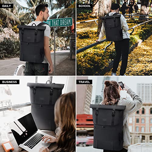 Laptop-Rucksack von Lovevook für Damen und Herren, wasserdicht und geräumig