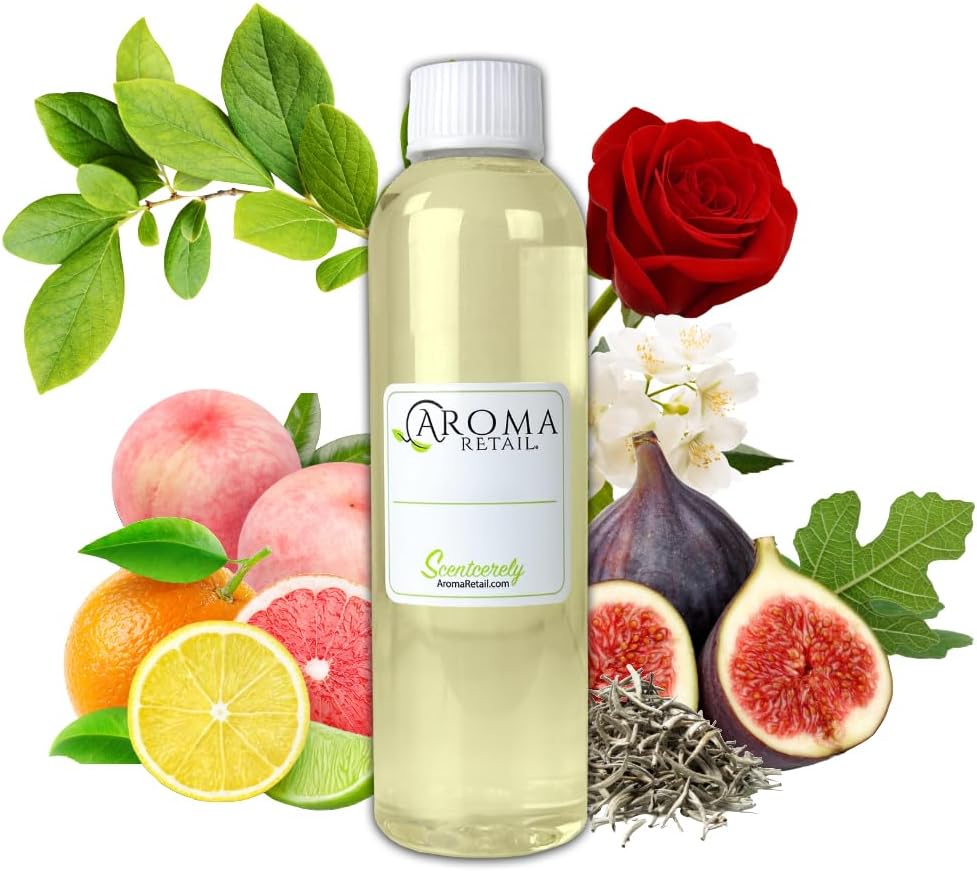White Tea & Fig 4 oz Refill for Oil Diffuser with Fig, White Tea, Thyme & More Notes