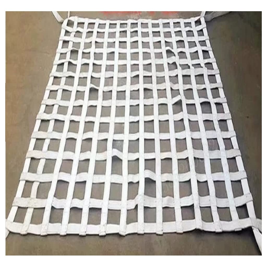 GTHTUHFD Lifting Net Polyester Lifting Cargo Net Cargo Sling Hoisting Net Cargo Hanging Net Cargo Lifting Bag Lifting Net Straps Security Net Climbing Net Cargo Hanging Net,1t-1.5X1.5m