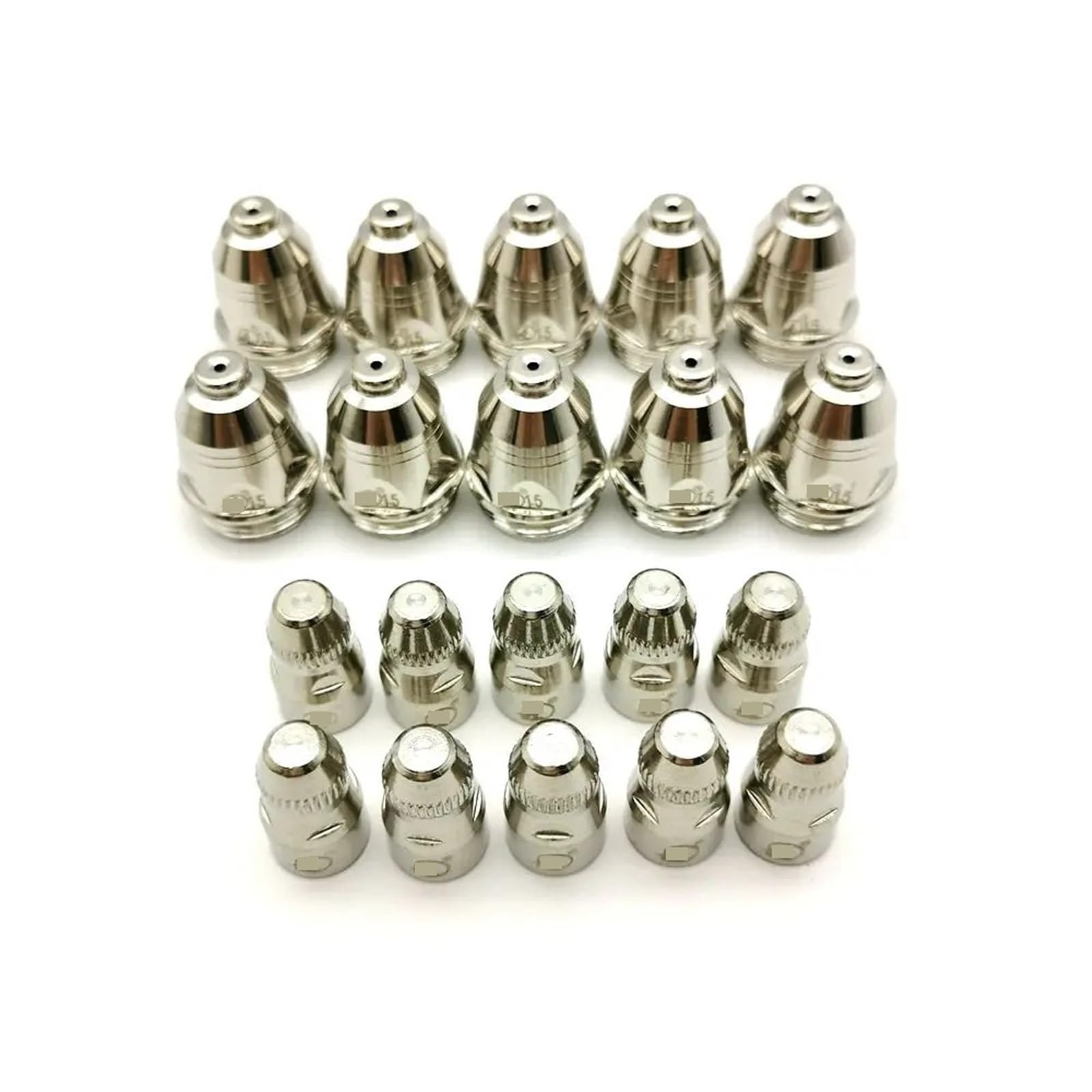 ZagYing P80 Air Plasma Cutting Nozzle Tip Electrode Air Plasma Cutter CNC Consumables 20PCS