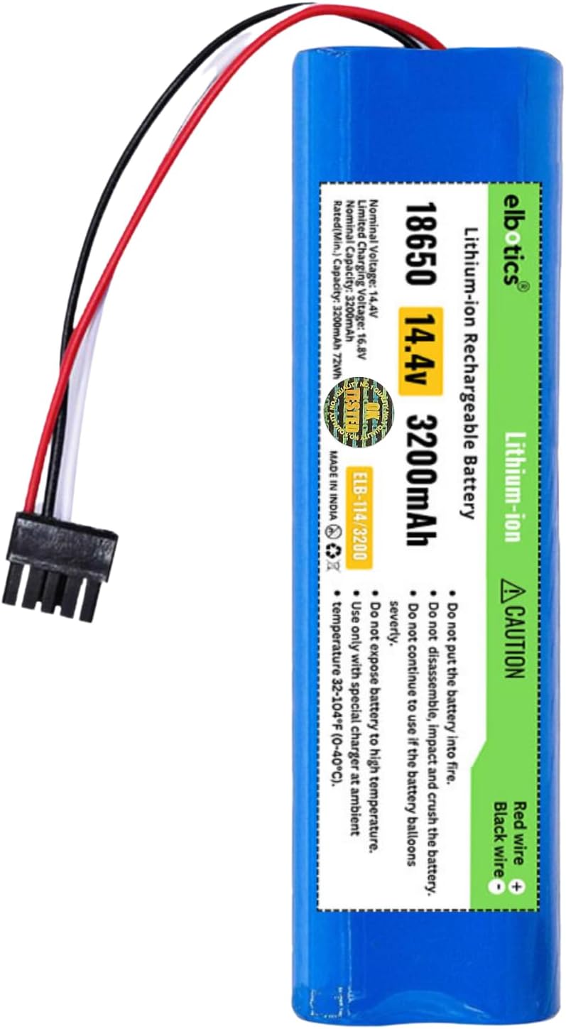 Batteria Di Ricambio Bakuum Per Cecotec Conga 3090 – 14.4V 3200mAh – Facile Installazione