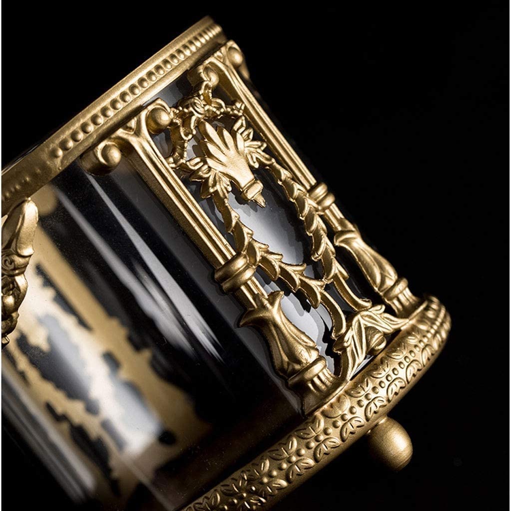 Portapenne retrò per la casa, Scatola portaoggetti, Set Decorativo, Pennello per Sopracciglia cosmetico, personalità, Elegante e Carino, Organizer da scrivania Multifunzionale, portamatite