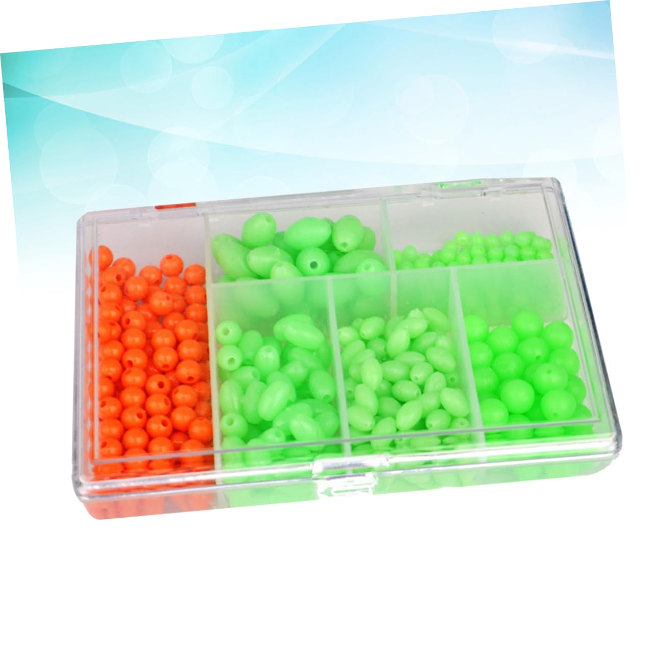 SUPVOX 3 Boîtes Doutils De Pêche Perles Fournitures Dextérieur Accessoires De Pêche Conception Simple Et Pratique