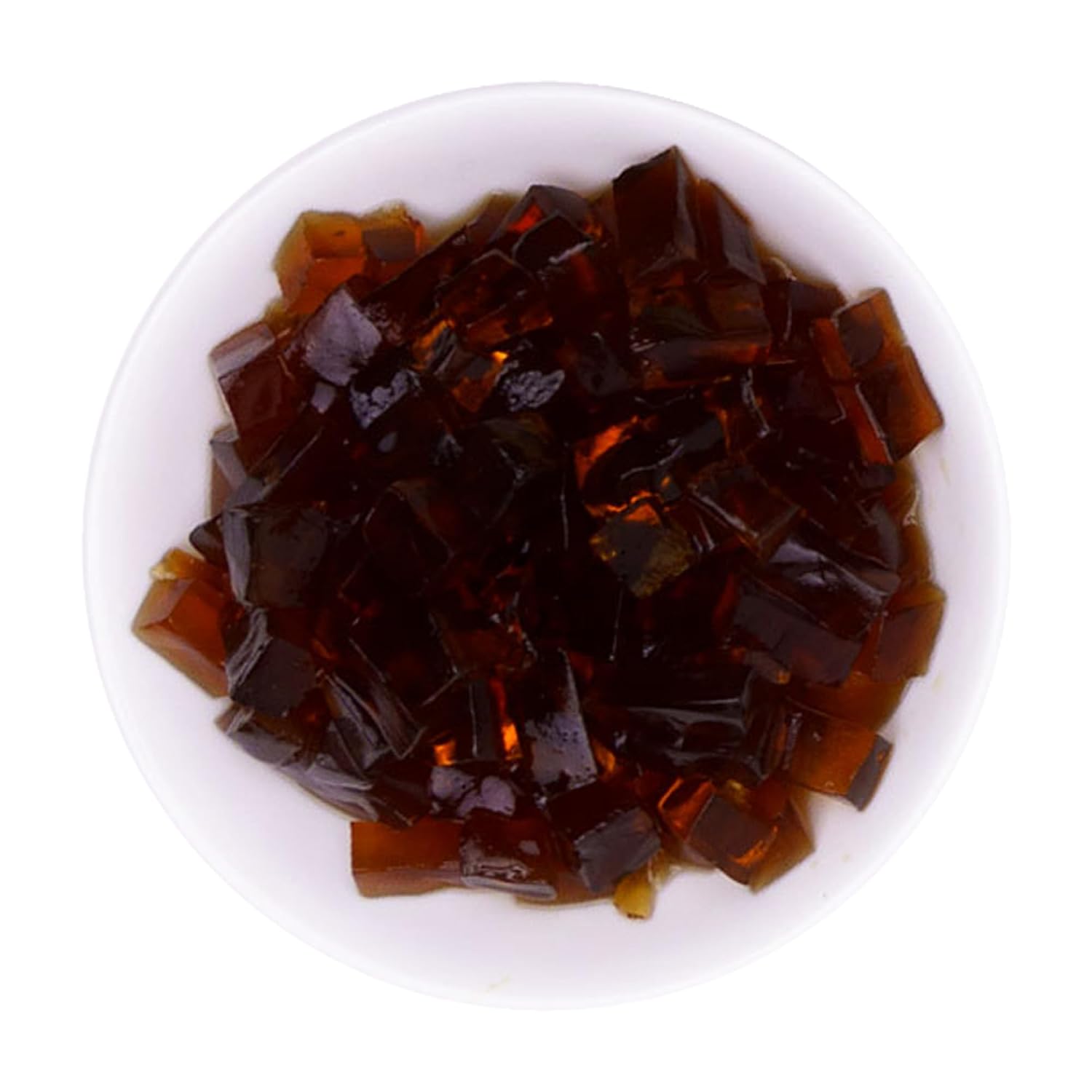 Li Cha Coffee Jelly (3.3kg/7.3lbs Container) | Topping for Bubble Milk Tea, Boba Beverages & Desserts