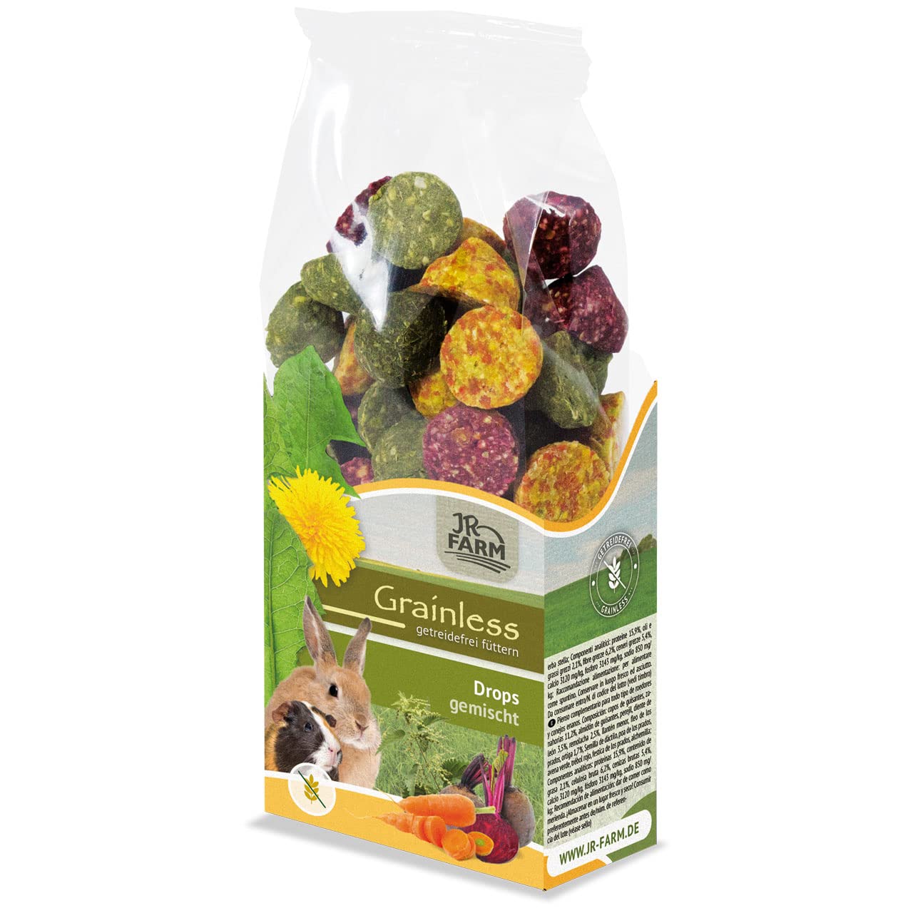 JR Farm, Grainless Drops gemischt