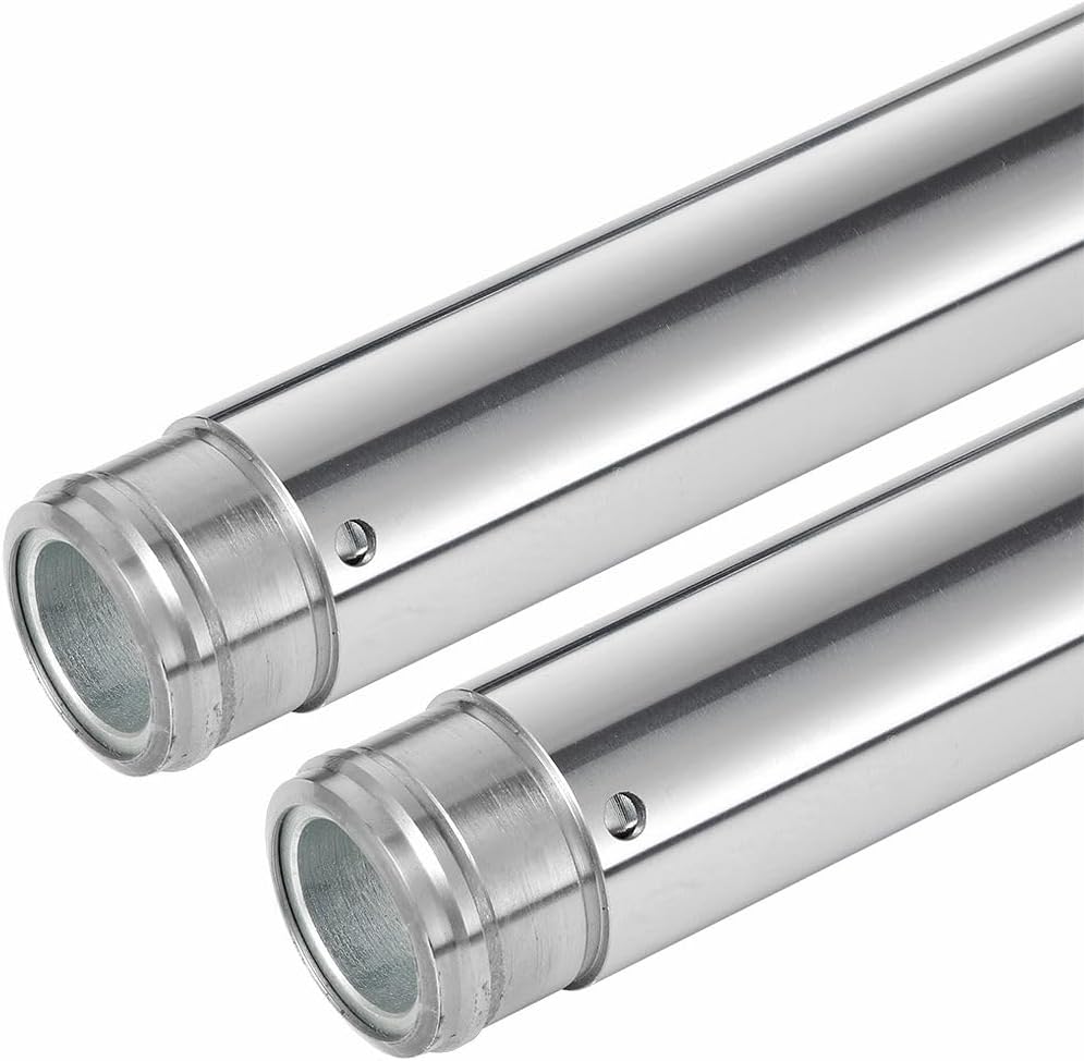 Motorcycle Front Fork Tubes Inner Shock Pipes 1 Pair for Yamaha RD350F 1985 RZ350RR 1984 51L-23110-00 35mm