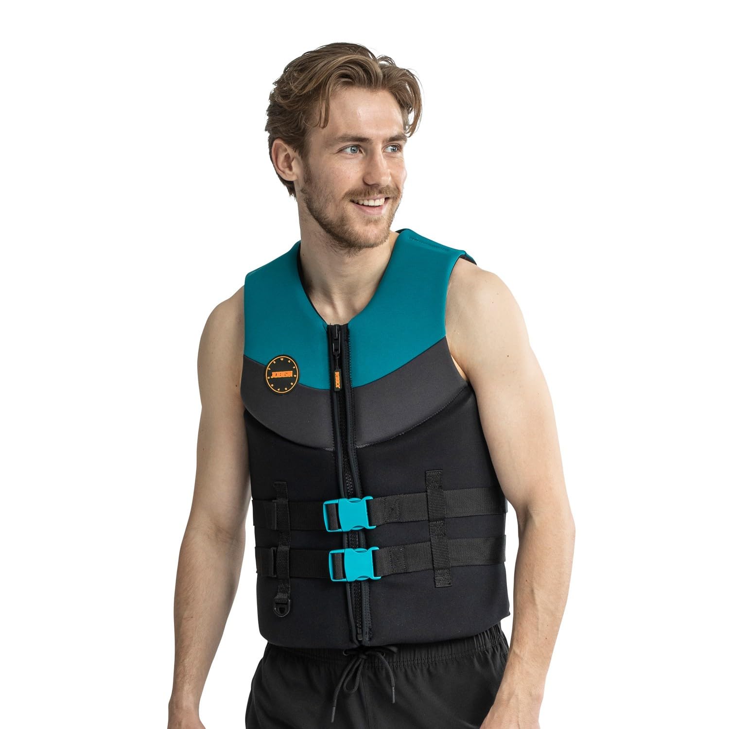 Jobe 50N Neoprene Wetsuit Watersports Waterski Jetski Wakeboarding Safety Impact Vest - Top - Teal Vest Size - 3XL+