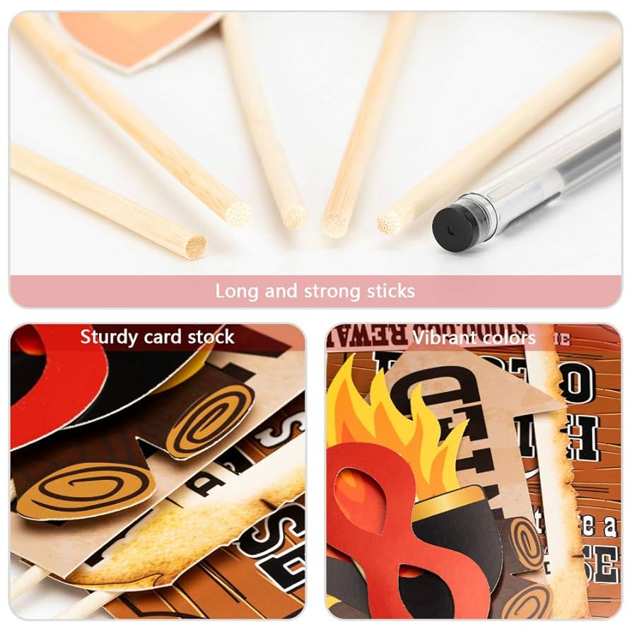 Amazon.co.jp: ウェスタンフォトブース小道具 42ピース