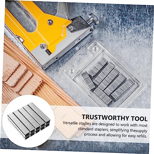Staples tipo puerta Heavy Duty SECFOU 5000 piezas con punta biselada para muebles y marcos miniatura 6
