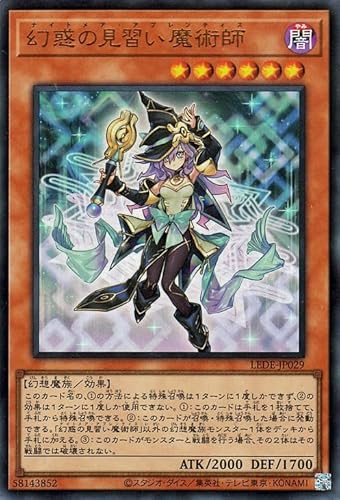 遊戯王カード 幻惑の見習い魔術師(ウルトラレア) レガシー・オブ・デストラクション (LEDE) | ナイトメア・アプレンティス 闇属性 幻想魔族 ウルトラ レア 遊戯王カード 幻惑の見習い魔術師(ウルトラレア) レガシー・オブ・デストラクション (LEDE) | ナイトメア・アプレンティス 闇属性 幻想魔族 ウルトラ レア