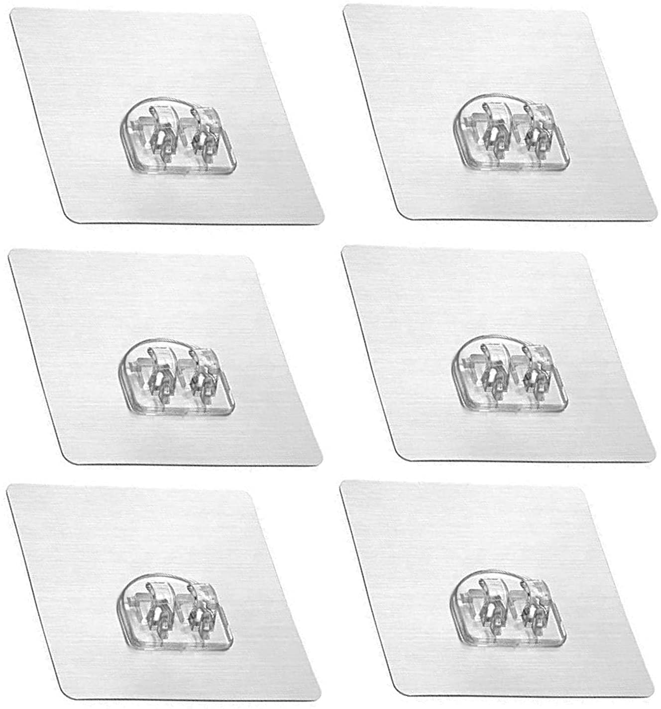 PARIDHI Magic Adhesive Sticker for Bathroom Self Corner Shelves Pack of 6 Pcs (Only Stickers) (B08R91W39Z) Amazon Price History, Amazon Price Tracker