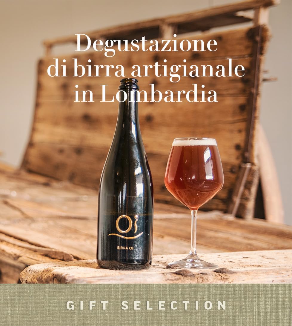 Boscolo Gift Degustazione di Birra Artigianale in Lombardia | Cofanetto Esperienza con Visita e degustazione| Idea Regalo Laurea|Esperienza di 1 Giorno