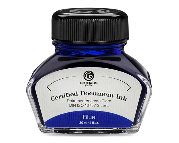 Octopus Fluids Document Ink blue