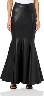 Norma Kamali Women's Long Fishtail Skirt