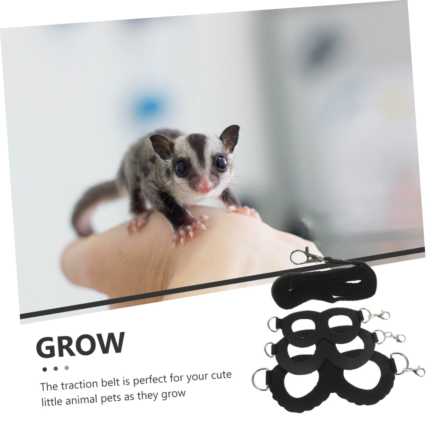 BELLIFFY Cute Sugar Glider Accessory Lightweight Pet Rope for Guinea Pig Leashes Cage Decor