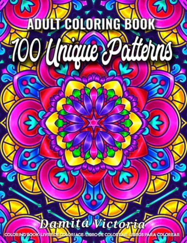 100 Unique Patterns: An Adult Coloring Book Featuring 100 Amazing Patterns Coloring Pages for Stress Relief and Relaxation | Perfect for Coloring Gift Book Ideas image 2