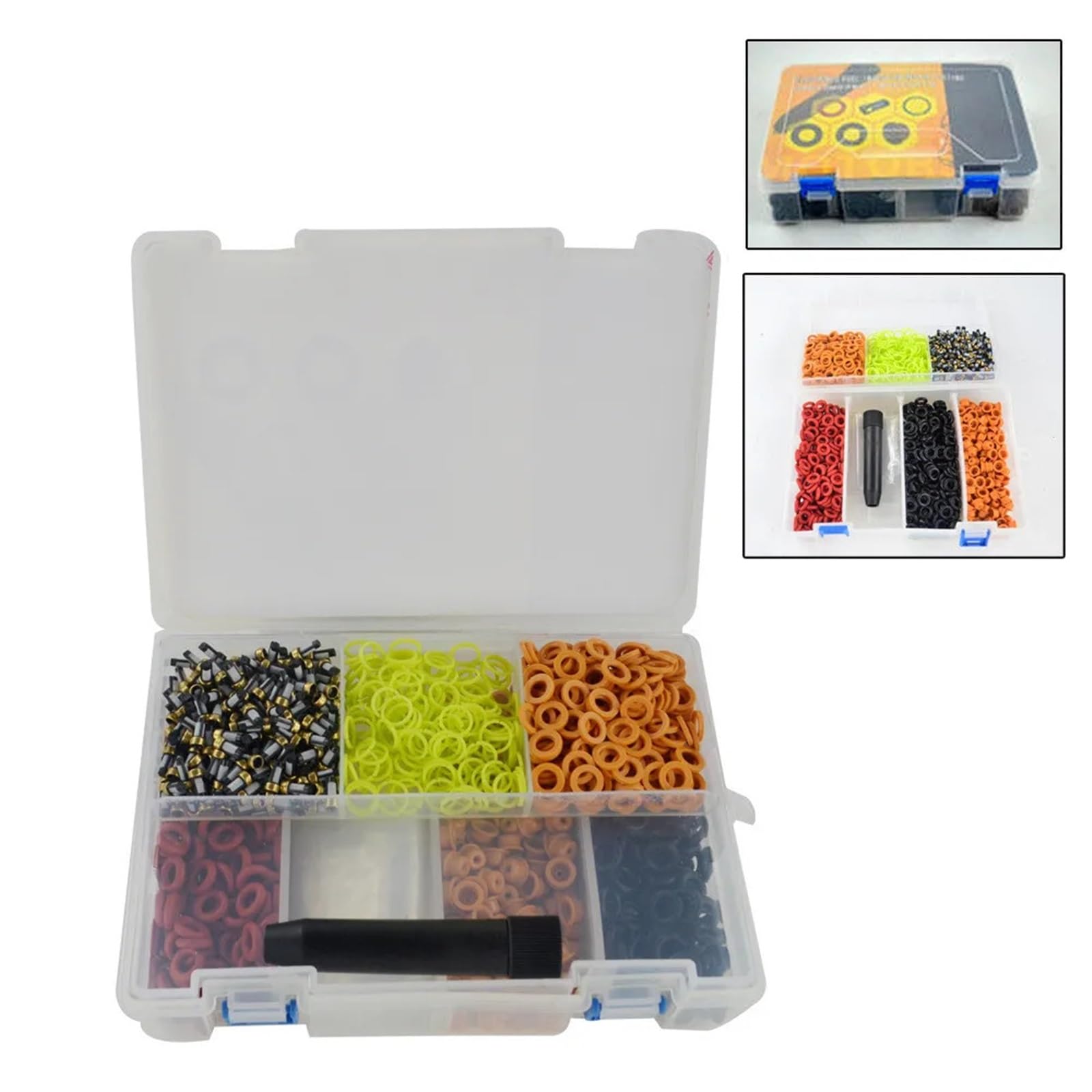 Kit fai da te per la ricostruzione degli iniettori di carburante FORD EV1 200 pezzi Utensili Iniettore