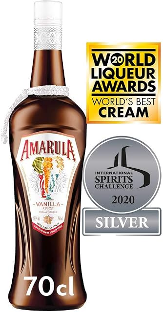 Amarula Vanilla Spice Cream Liqueur 70 cl | Warming Spice & Vanilla Liqueur