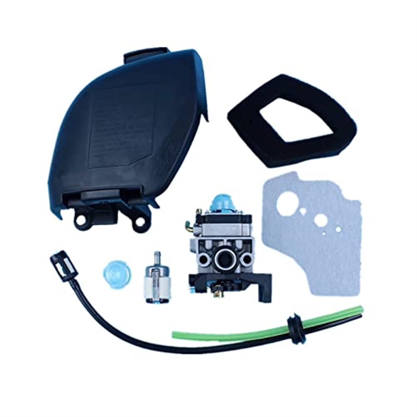 Wivplex Kit Guarnizione passacavo Serbatoio carburatore Filtro Aria Carburante, for GX35 GX35NT Tosaerba soffiatore decespugliatore carburatore Strumenti per la Pulizia dell'Aria