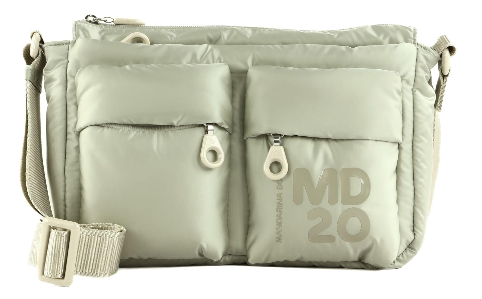 Mandarina Duck Women's MD20 Balloon Crossover, Sage Gray, Taglia Unica