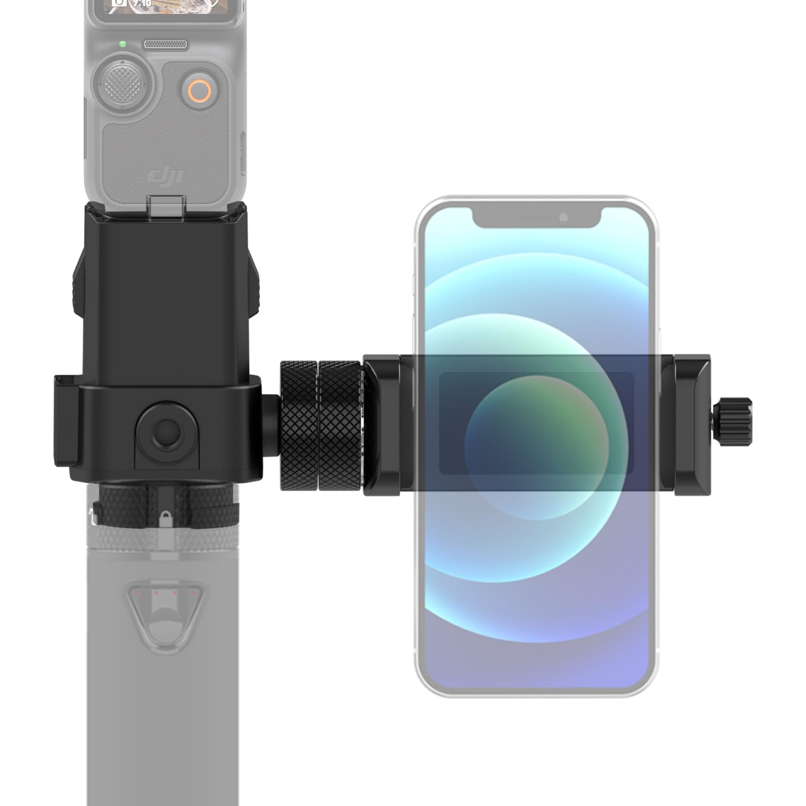 Smatree Charging Base of DP20 Power Bank and Phone Holder Expansion Set with Convertable Knob Only Compatible for DJI Osmo Pocket 3(Not fit with