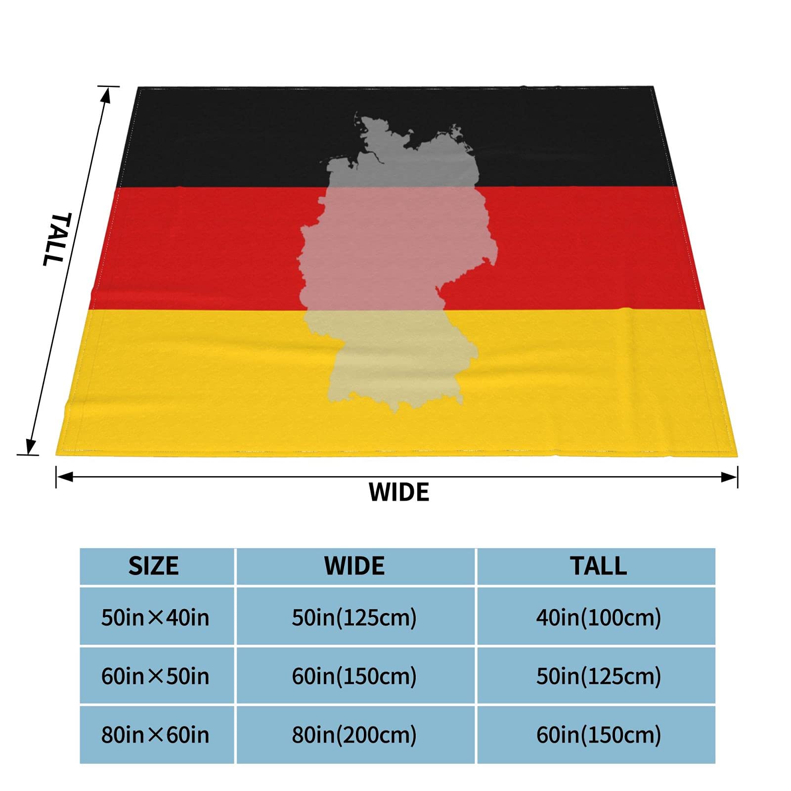 Réunion Flag Map Fleece-Decke – 203,2 X 152,4 Cm, Ultraweich, Warm, Für Couch, Bett, Reise, Ganzjährig Nutzbar