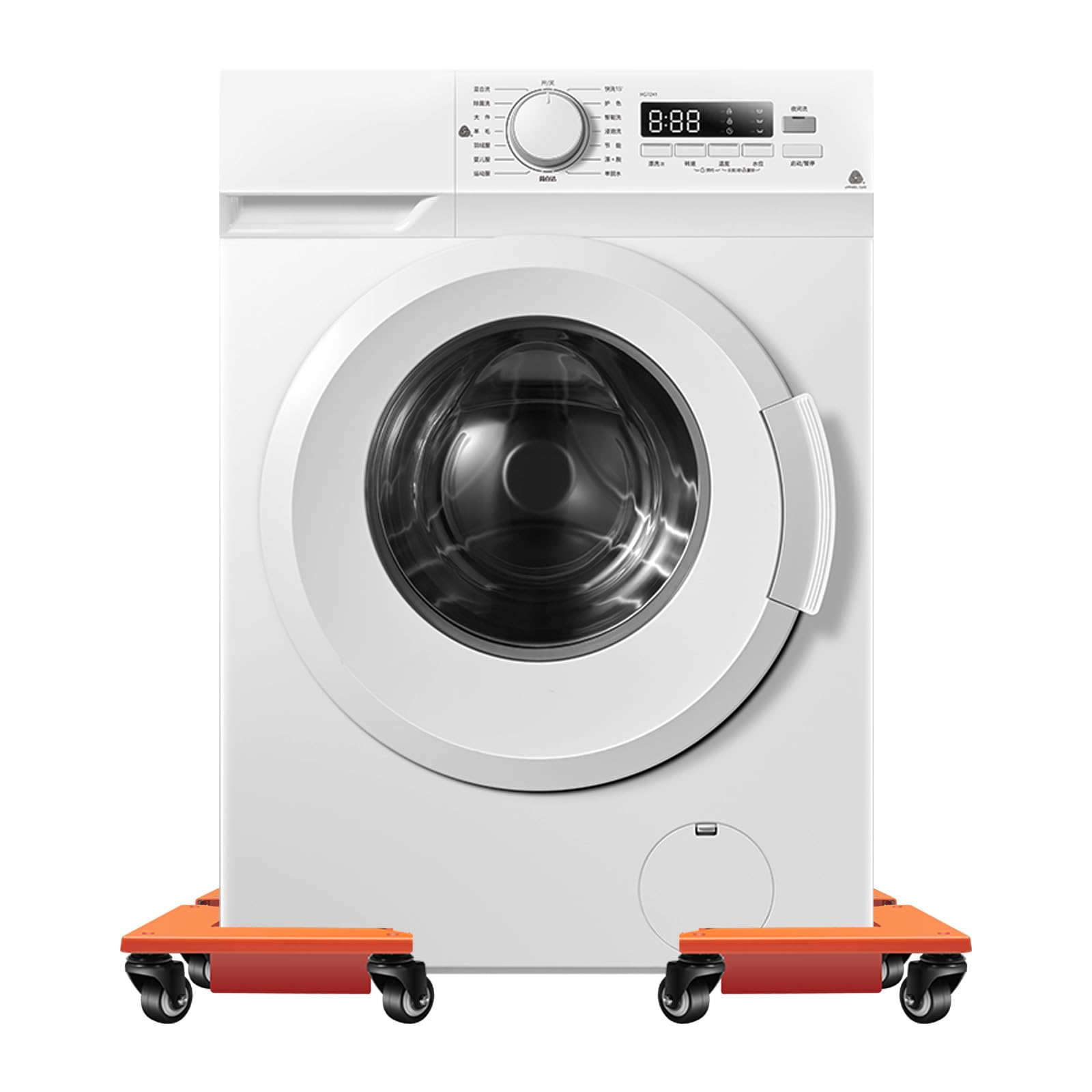 Möbelrollen Rollen Für Möbel Transportroller Möbelroller Möbelheber, Tragkraft 639kg, mit 360° Lenkrollen Schwerlast, mit Tragebügel, für Möbel Transport, Tisch, Kabinett, 4er-Set