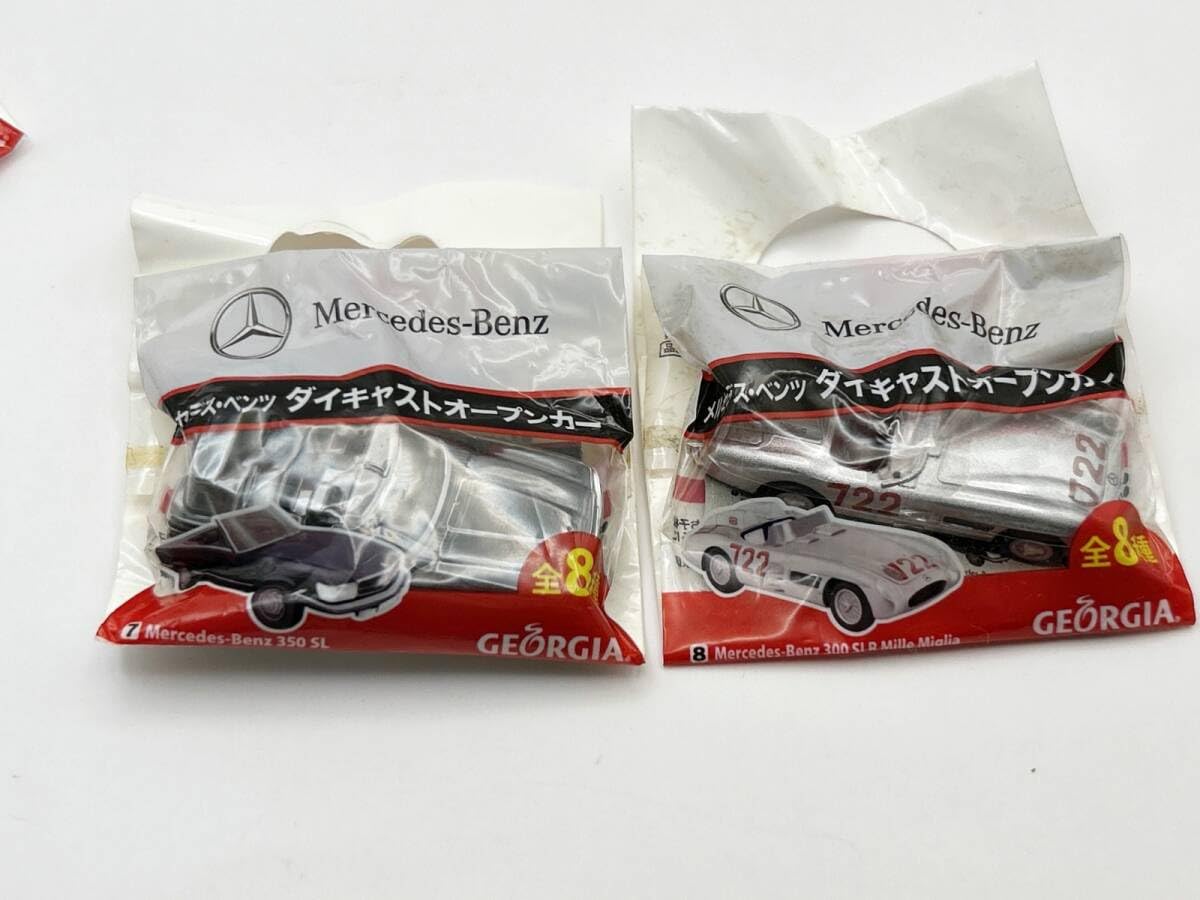 美品　ジョージアヨーロピアンメルセデス・ベンツ ダイキャスト全8種類 美品 ジョージアヨーロピアンメルセデス・ベンツ ダイキャスト全8種類