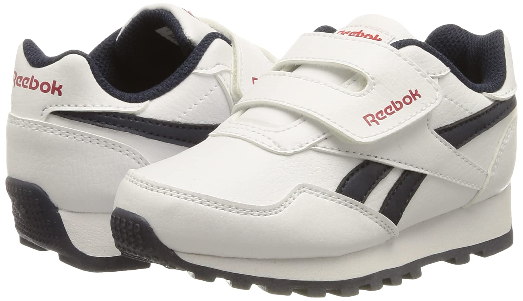 Reebok Royal Rewind Run KC, Zapatillas Unisex bebé, Ftwr White Vector Navy Vector Red, 25.5 EU