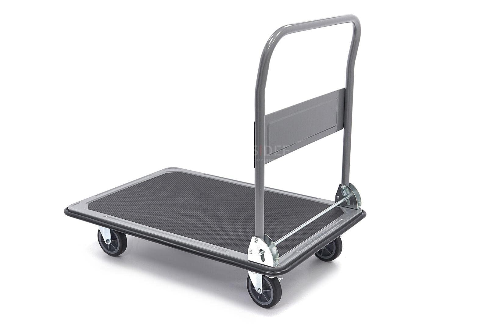 Carrello di trasporto pieghevole HBM 350 kg, carrello di trasporto con freno