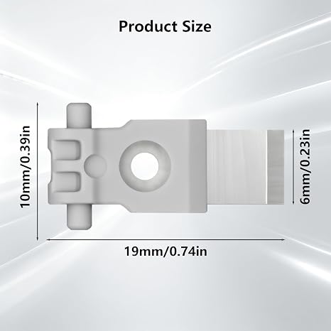 3PCS Precision Filament Cutter for Bambu Lab P2S, Extruder Cutter Blade Replacement Filament Cutter Kits for P2S 3D Printer Accessories