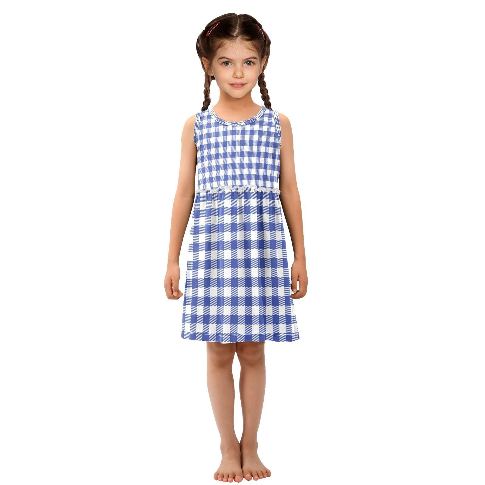 blue buffalo check dress Amazon.com: Girls Blue White Buffalo Plaid Check Dress Sleeveless Dress Summer Cotton Sundress 3T : Clothing, Shoes & Jewelry
