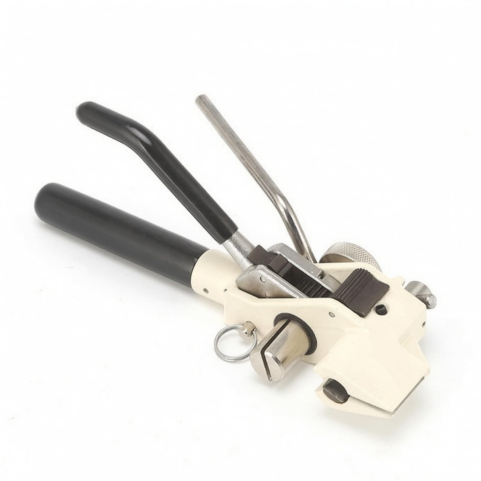 Tirafascette Resistente Utensile di Tensionamento e Taglio Portatile Tendireggette per Elettricisti, Installatori