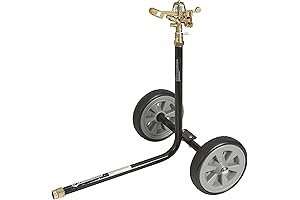 Water Your Lawn with Ease with Strongway's Wheeled Sprinkler