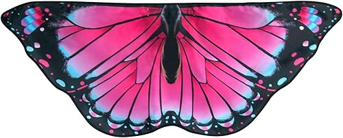 iROLEWIN Alas de mariposa para niñas pequeñas, disfraz de mariposa, alas de disfraz de insectos, como juguetes de juego, recuerdos de fiesta para