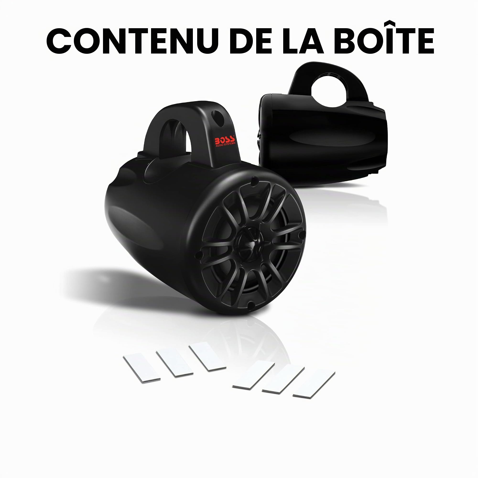 BOSS Audio Systems MRWT40 Haut-Parleur 200 W Noir