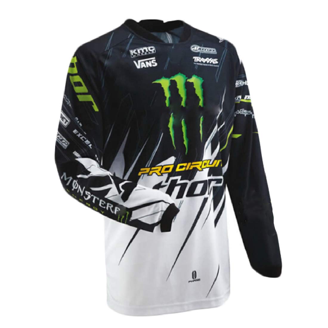 VTT Jersey en Plein Air Cyclisme Sport Combinaison D'Équitation Chemise à Manches Longues Hors Route Service de Moto à Manches Longues T-Shirt Downhill Survêtement Hors Route Homme
