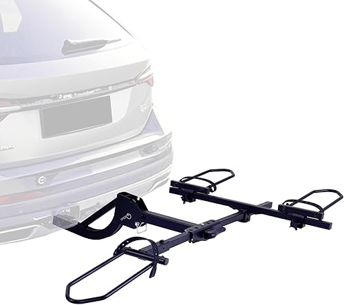 MOONCOOL Soporte plegable para triciclos de enganche, capacidad de 170 libras, se adapta a neumáticos de hasta 5 pulgadas de grasa y distancia entre