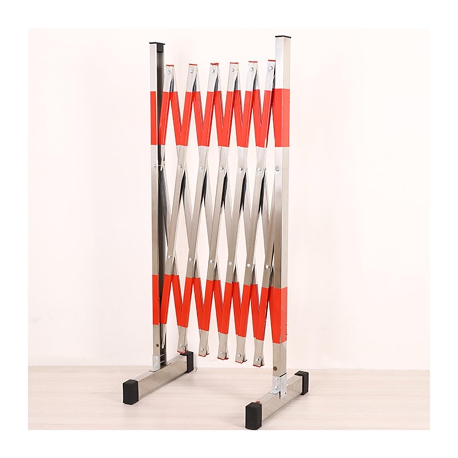 GTHTUHFD Expandable Mobile Guardrail, Retractable Traffic Fence, Portable Parking Guardrail, Pet Fence Gate Adjustable For Maintenance And Construction Work And Traffic Contr,L700cm/22.9ft