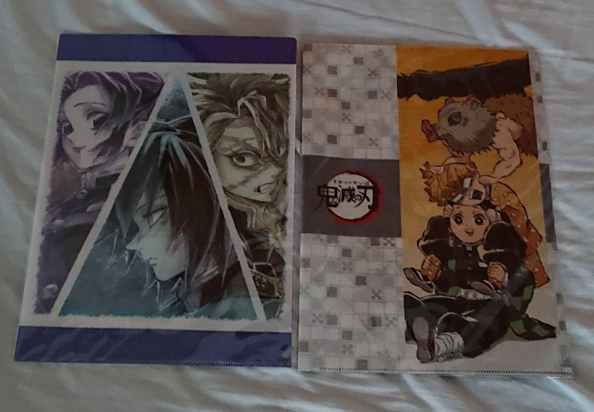 鬼滅の刃　クリアファイル　ufotable 義勇　しのぶ　セット売り 鬼滅の刃 クリアファイル ufotable 義勇 しのぶ セット売り 鬼滅