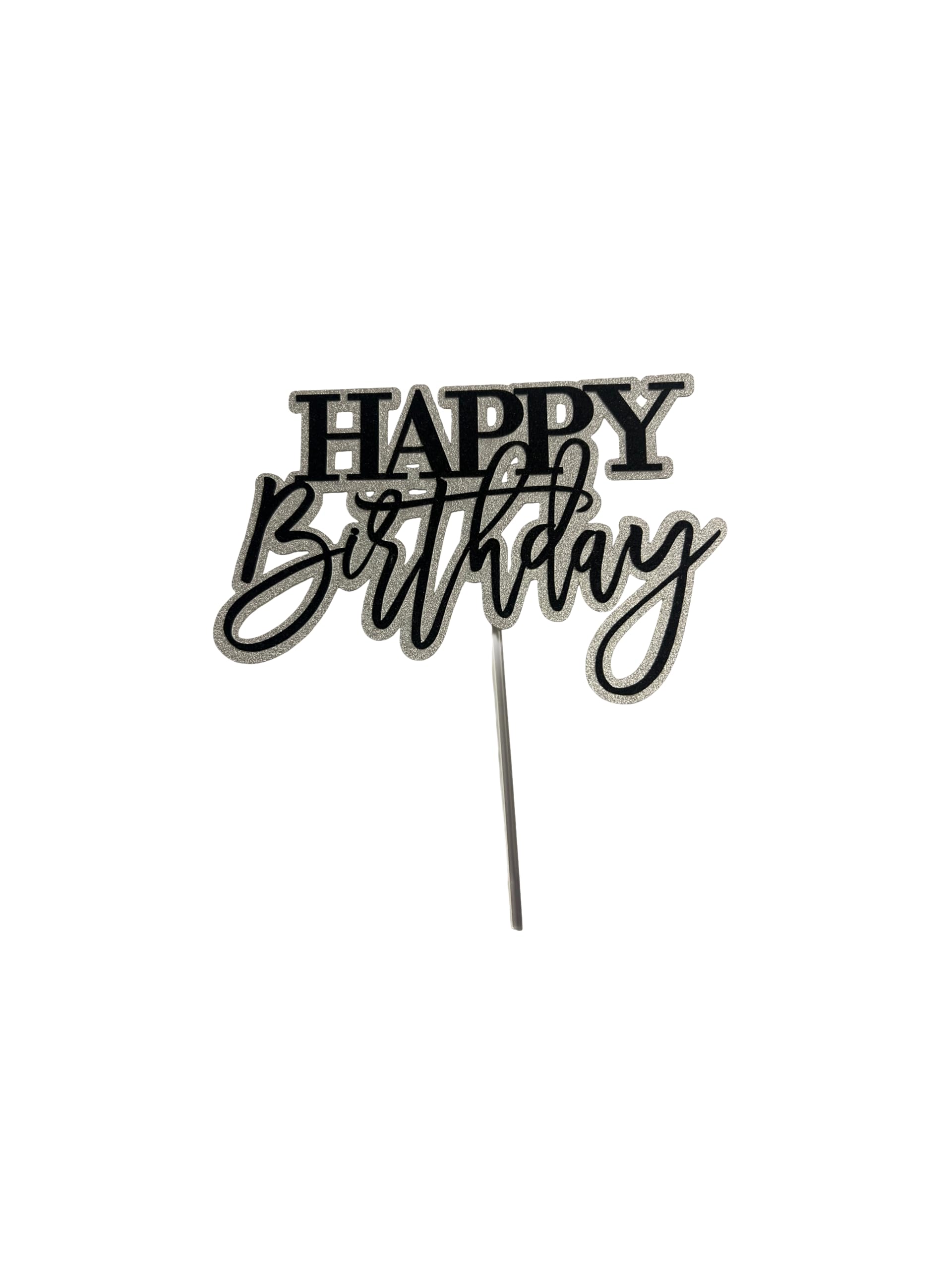 Cake Topper (Black)