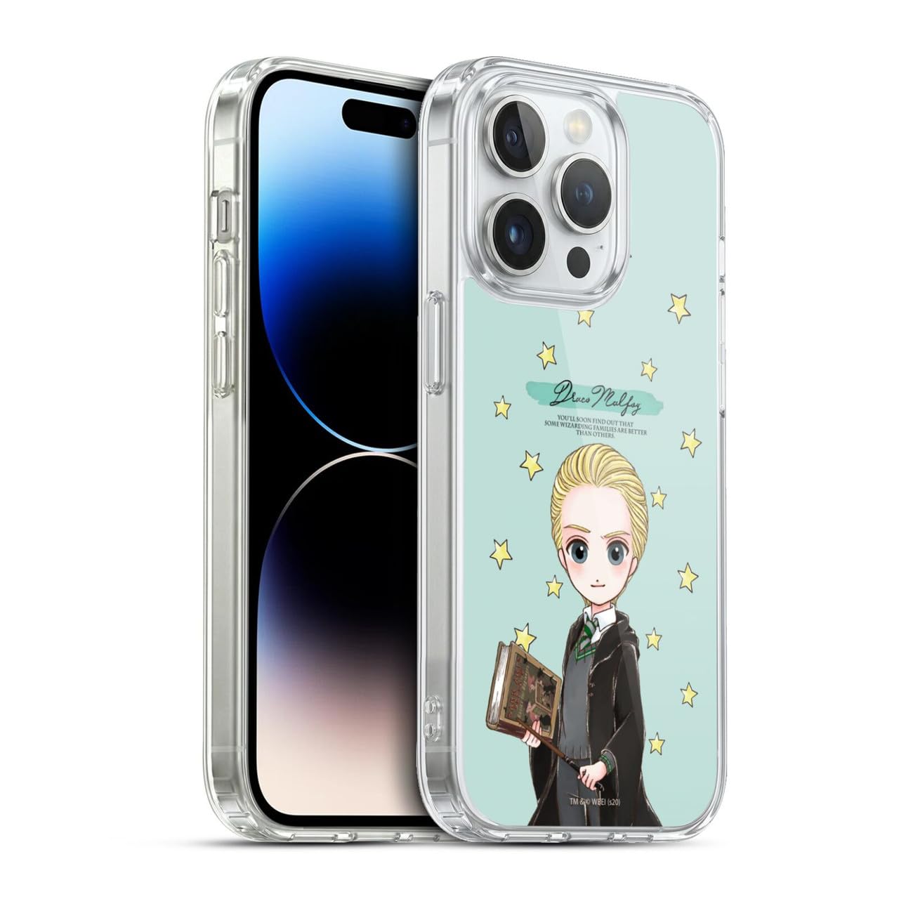 Head Case Designs Licenciado Oficialmente Harry Potter Patrón Luna Reliquias de la Muerte XXXVII Caso Funda de Gel Suave Compatible con Apple iPhone 12 / iPhone 12 Pro — view 225