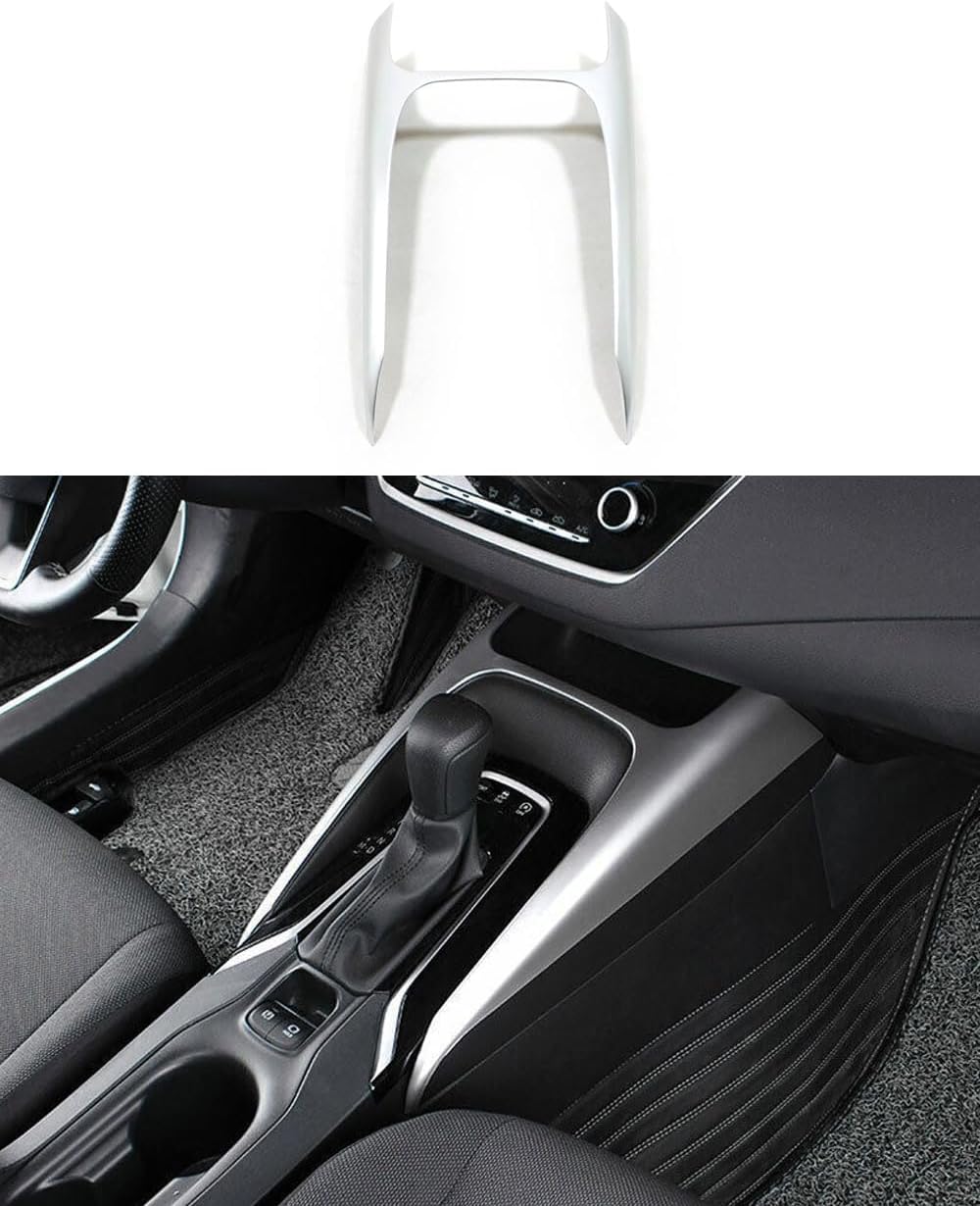 Car Accessories Fit for Toyota Corolla 2020 2021 2022 2023 2024 2025 ABS Interior Center Console Gear Shift Panel Frame Cover Interior Decoration Trim（Carbon Fiber）1PC（NOT for Corolla Cross） image 5
