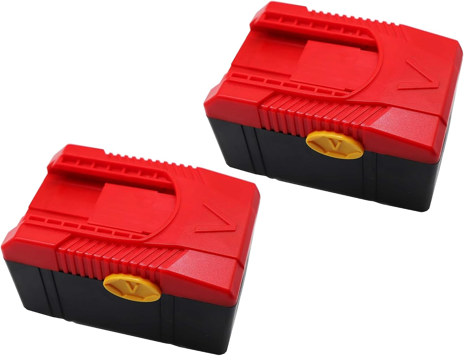 2pcs CTB6187 CTB6185 CTB4187 CTB4185 Li-ion Battery 18V 4.0Ah, Replace for Snap on 18V CT6850 CT6855 Impact Wrench, CDR6850 CDR6855 Drills, CT4850HO 1/2" 18 Volt Impact Wrench, CTC620 Charger