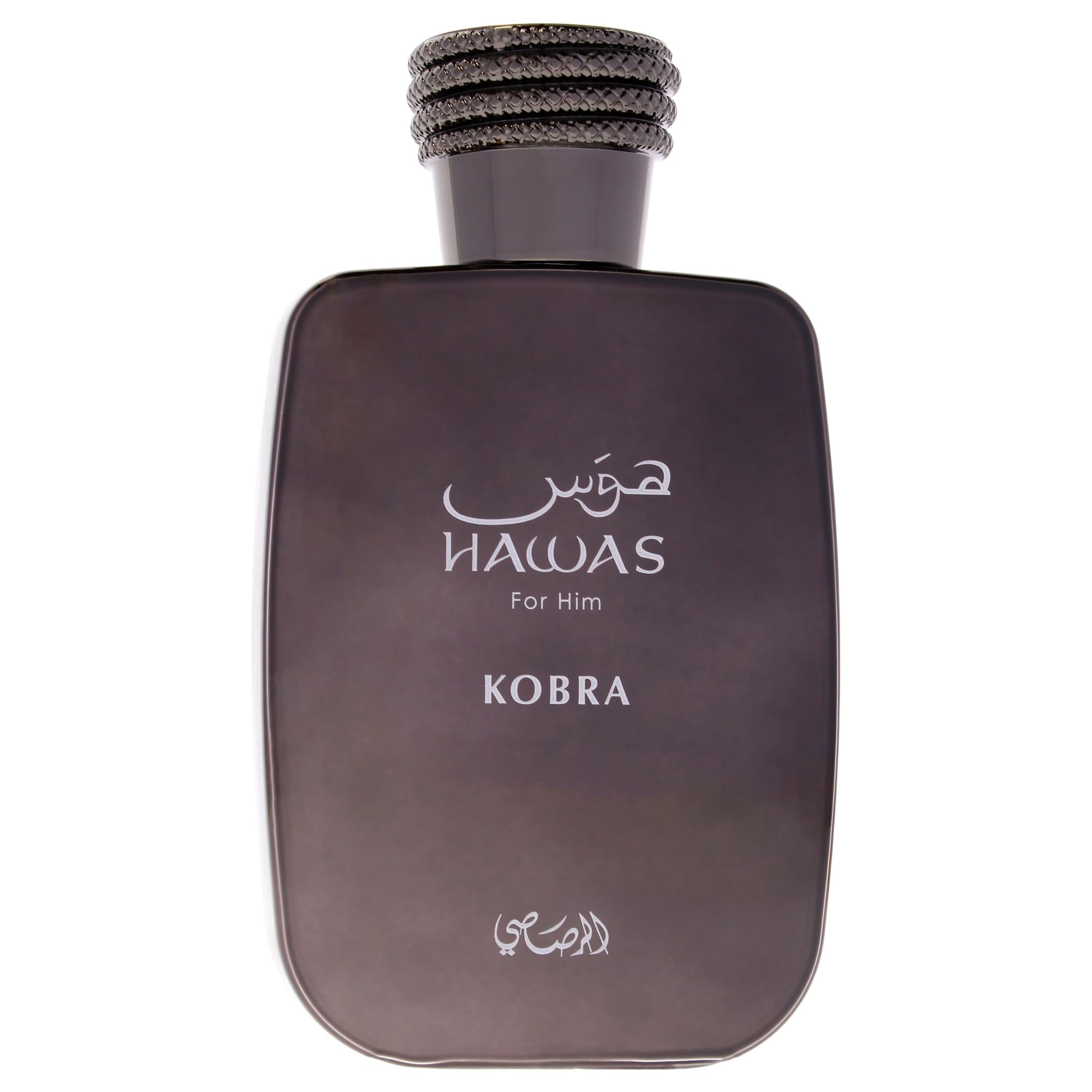 Rasasi Eau de parfum Hawas Kobra - Pour homme - 100 ml | Citrus, Spicy, Woody, Amber - Eau de parfum en flacon vaporisateur longue durée pour homme, 100 ml