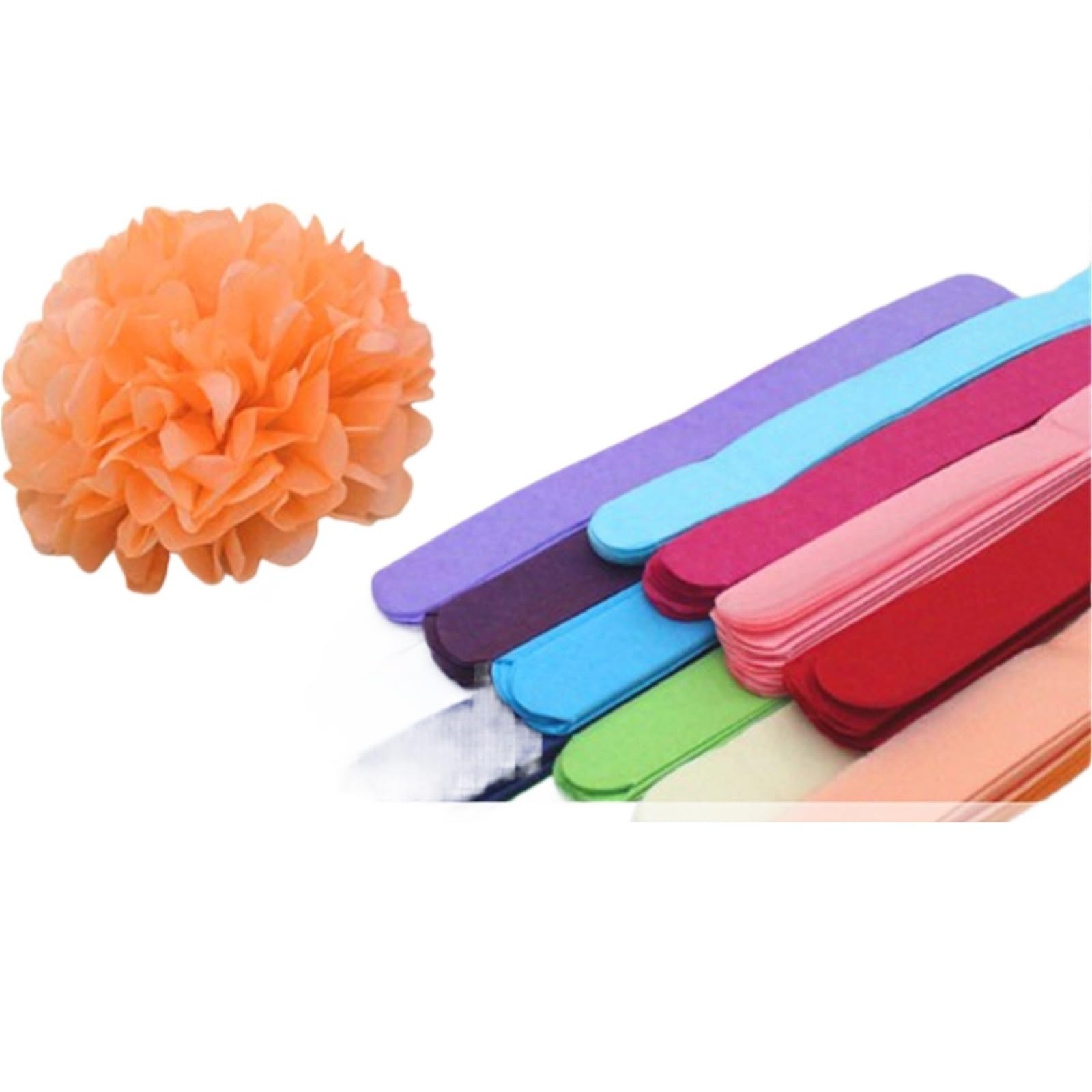 Papierowe Pom Pomy