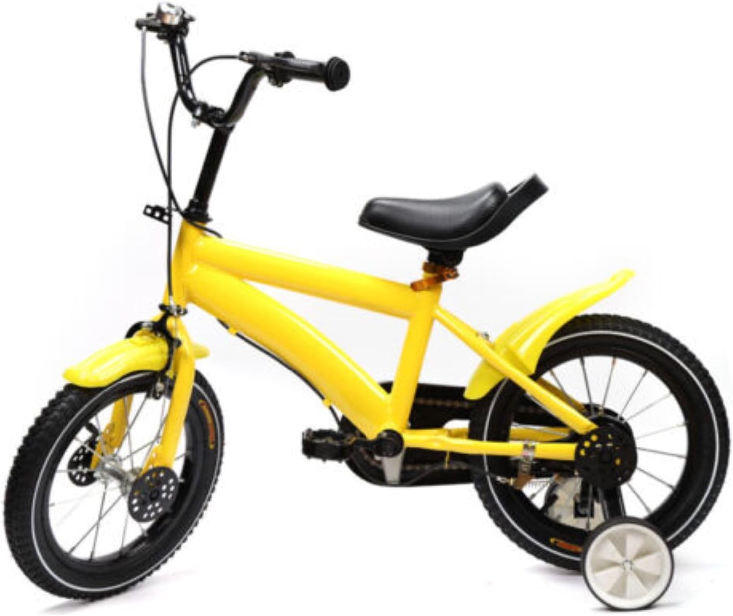 14 Inch Kids Bike Boys & Girls Kids Bicycle with Training Wheels 3-6 Years Old Toddler Bike Children Bicycle with Safety Training Wheel