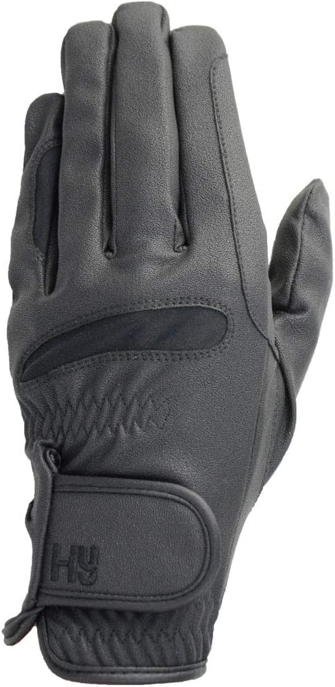 HY Lightweight Everyday Riding Glove Medium Black