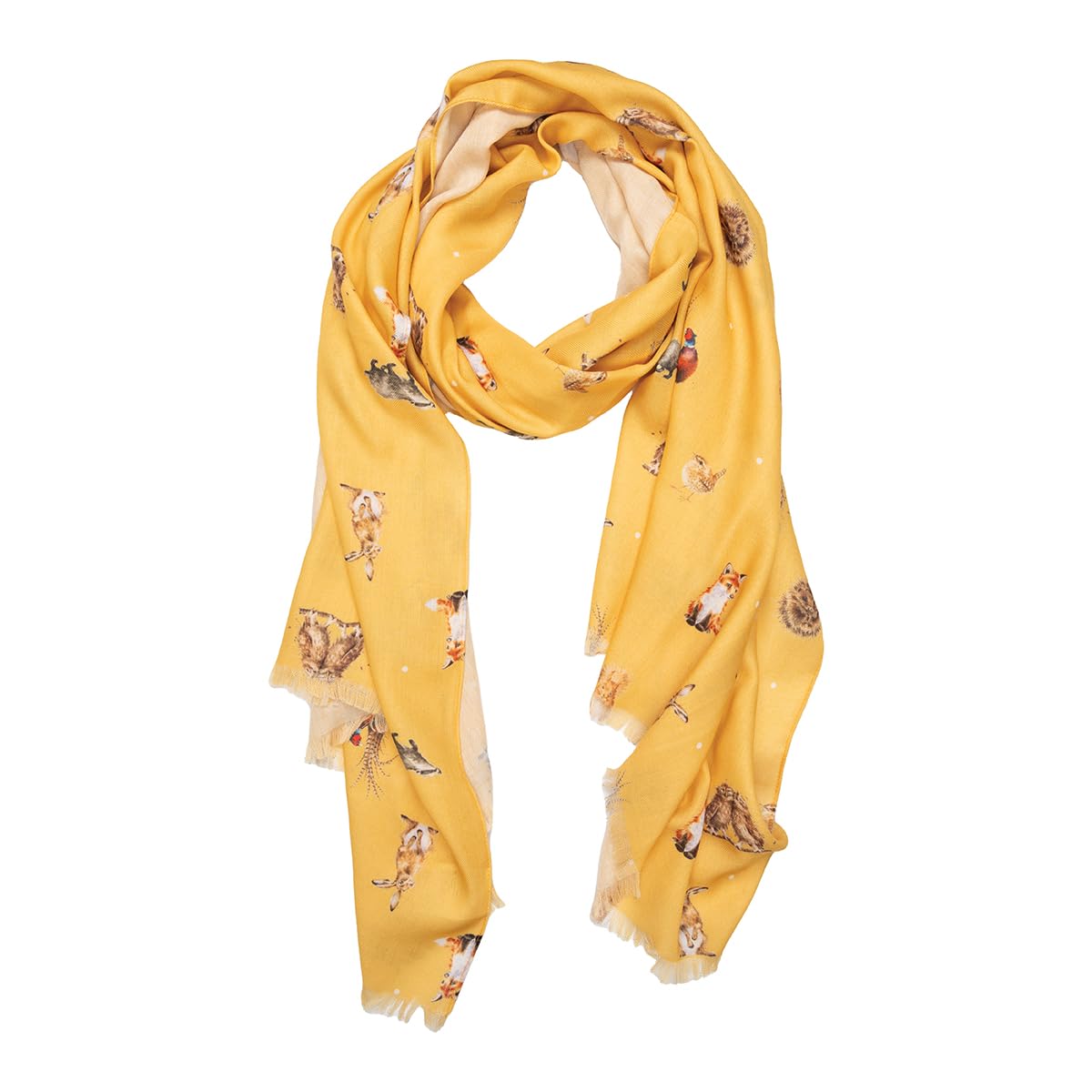 Wrendale Designs by Hannah Dale Woodlander' Woodland Animal Scarf